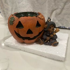 Boyds Collection: Emma the Witchy Bear - Pumpkin Magic 1st Edition Votive